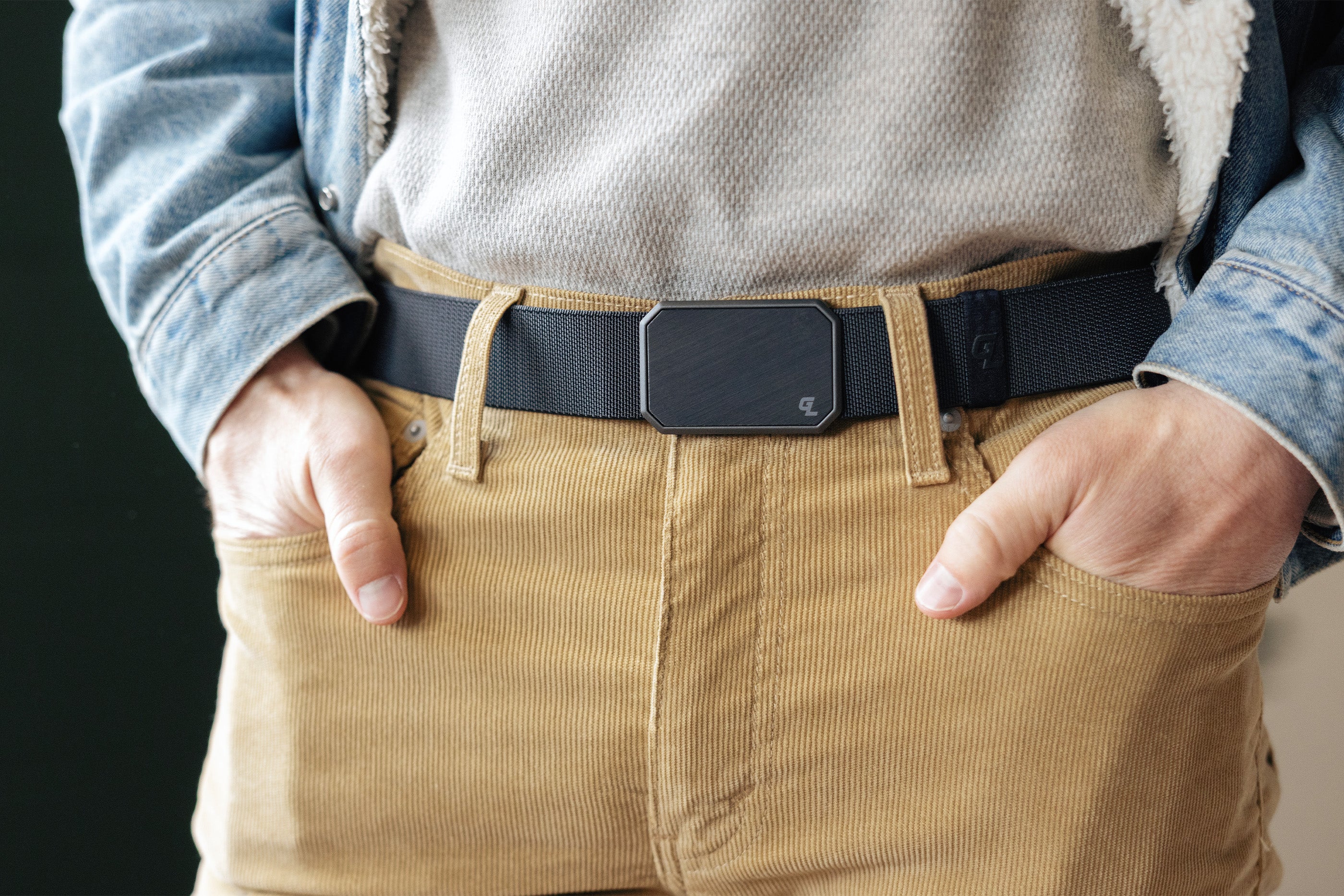 Groove Life Black Belt with Black Buckle View