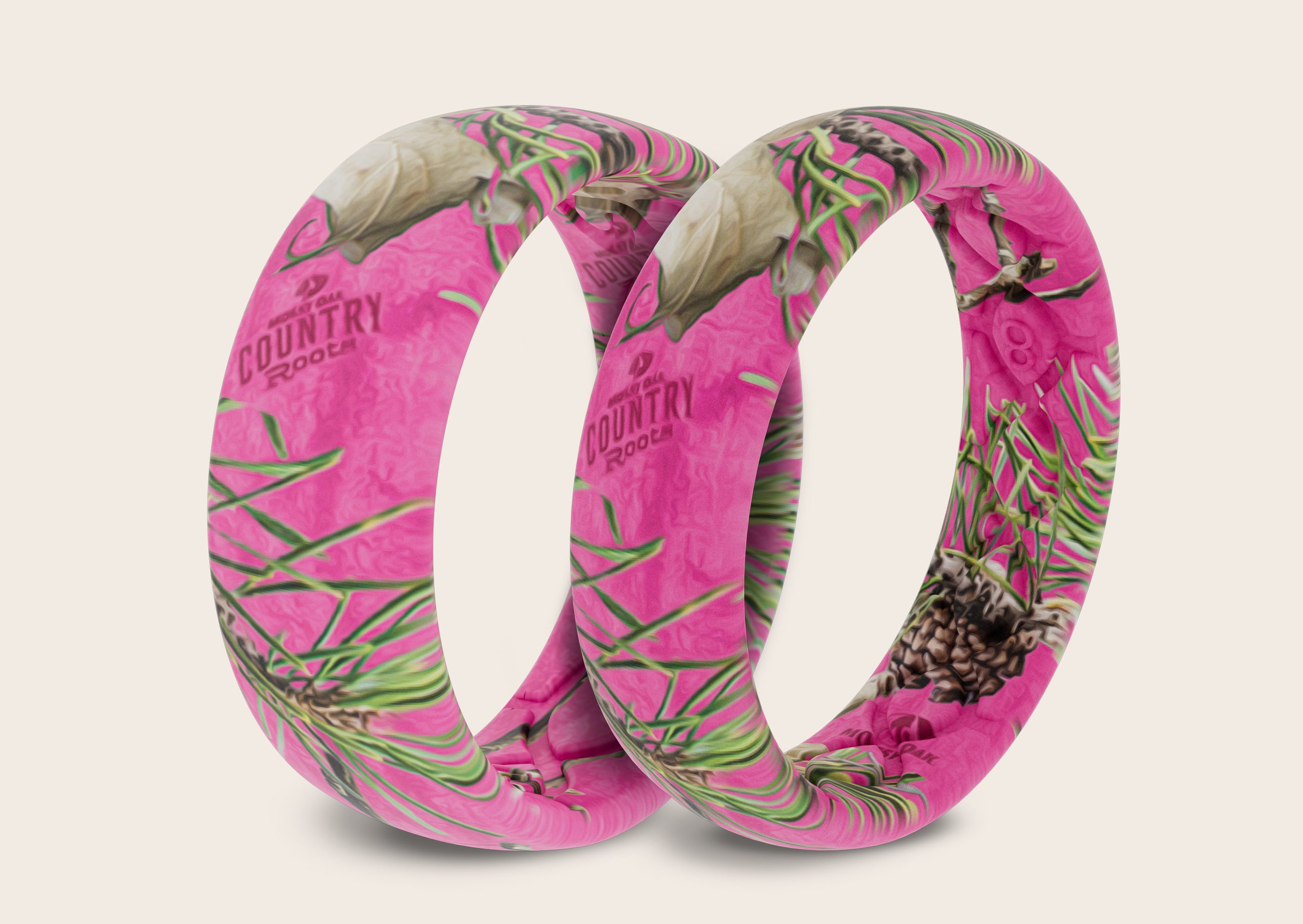 pink camo rings