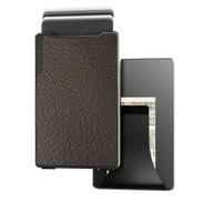 Groove Life Leather Wallet Brown View 1 Money Clip