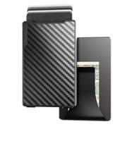 Groove Wallet® Carbon Fiber - Gun Metal | Money Clip