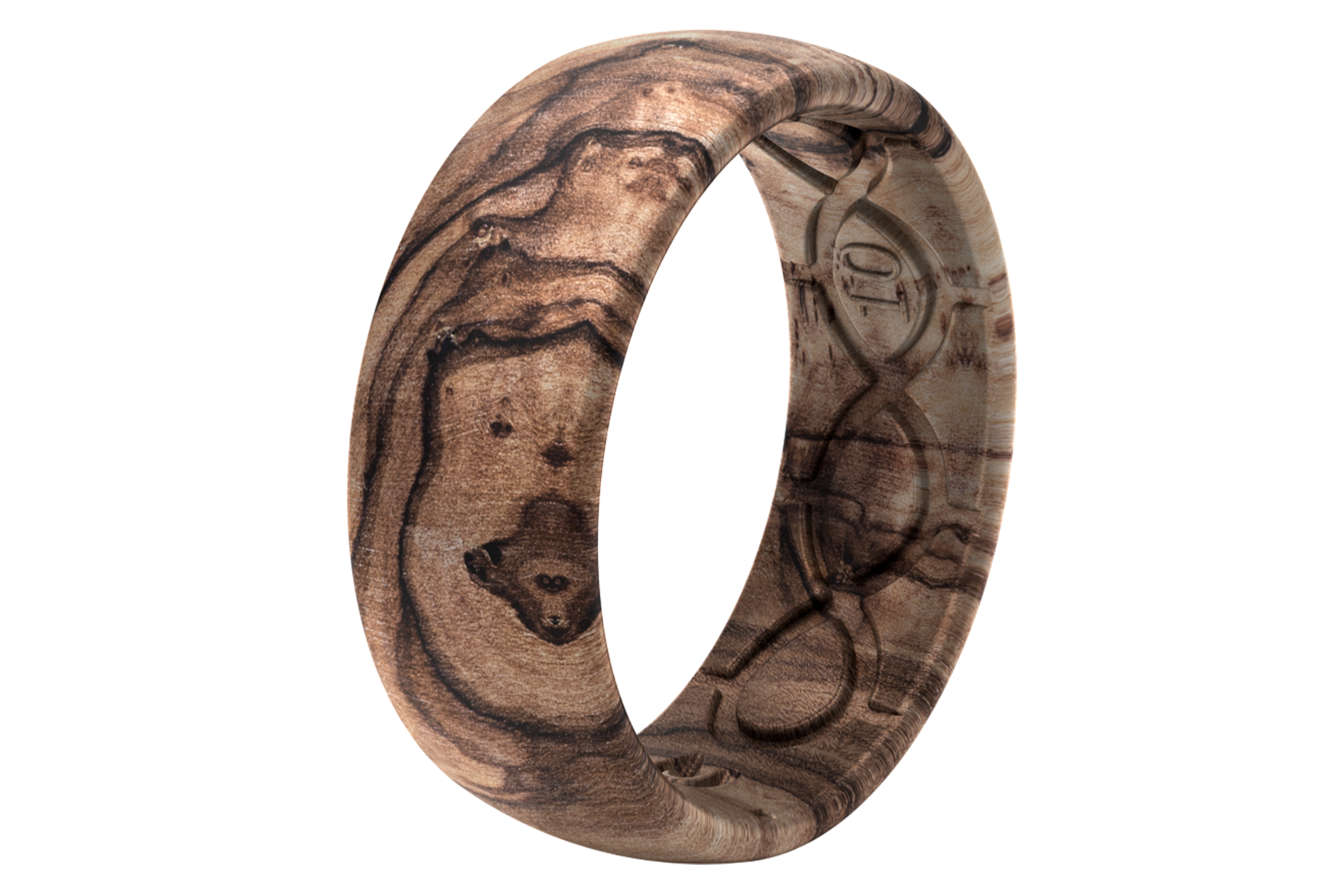 Original Nomad Burled Walnut viewed on its side viewed on its side
