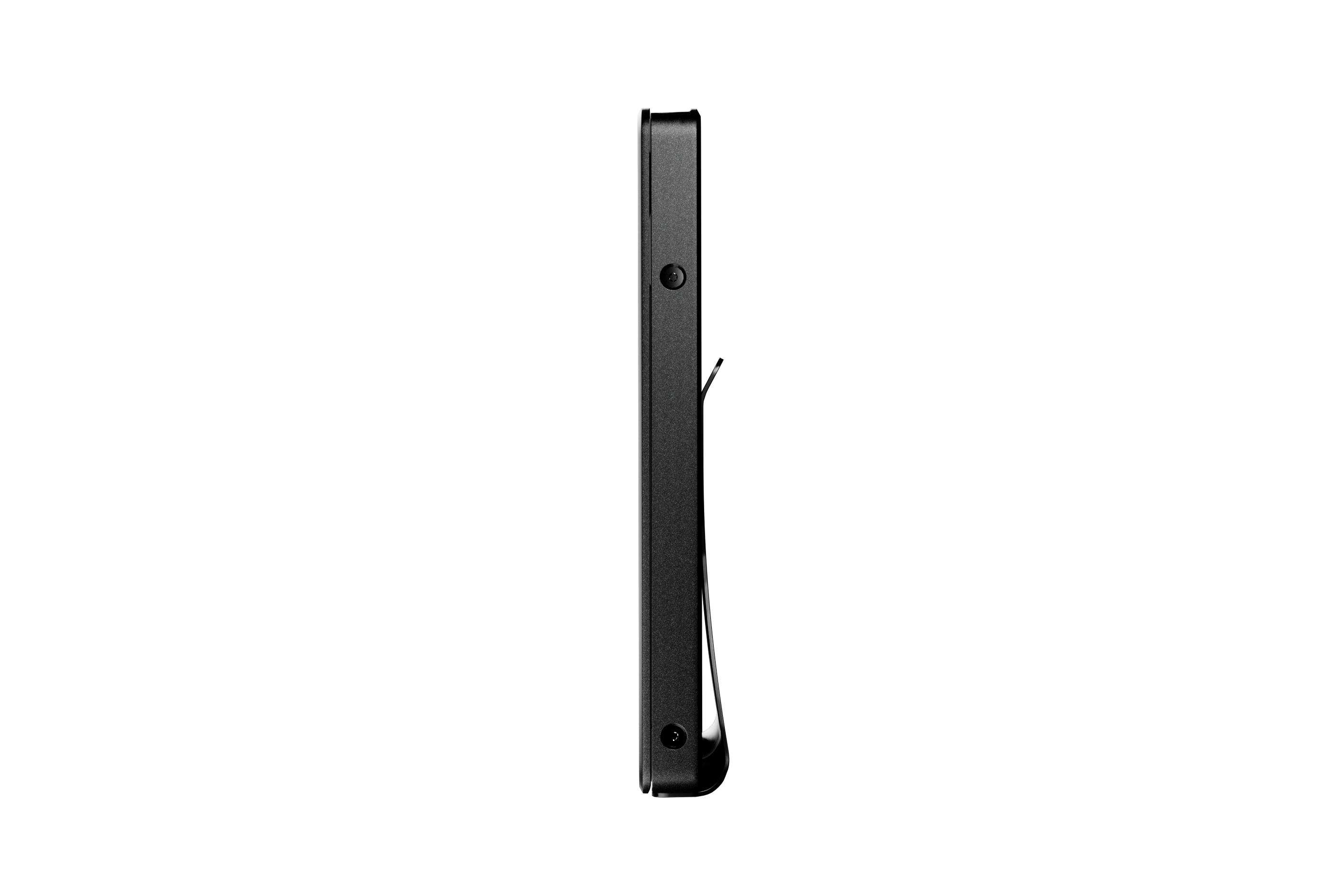 Groove Wallet - Midnight Black With Money Clip View 3