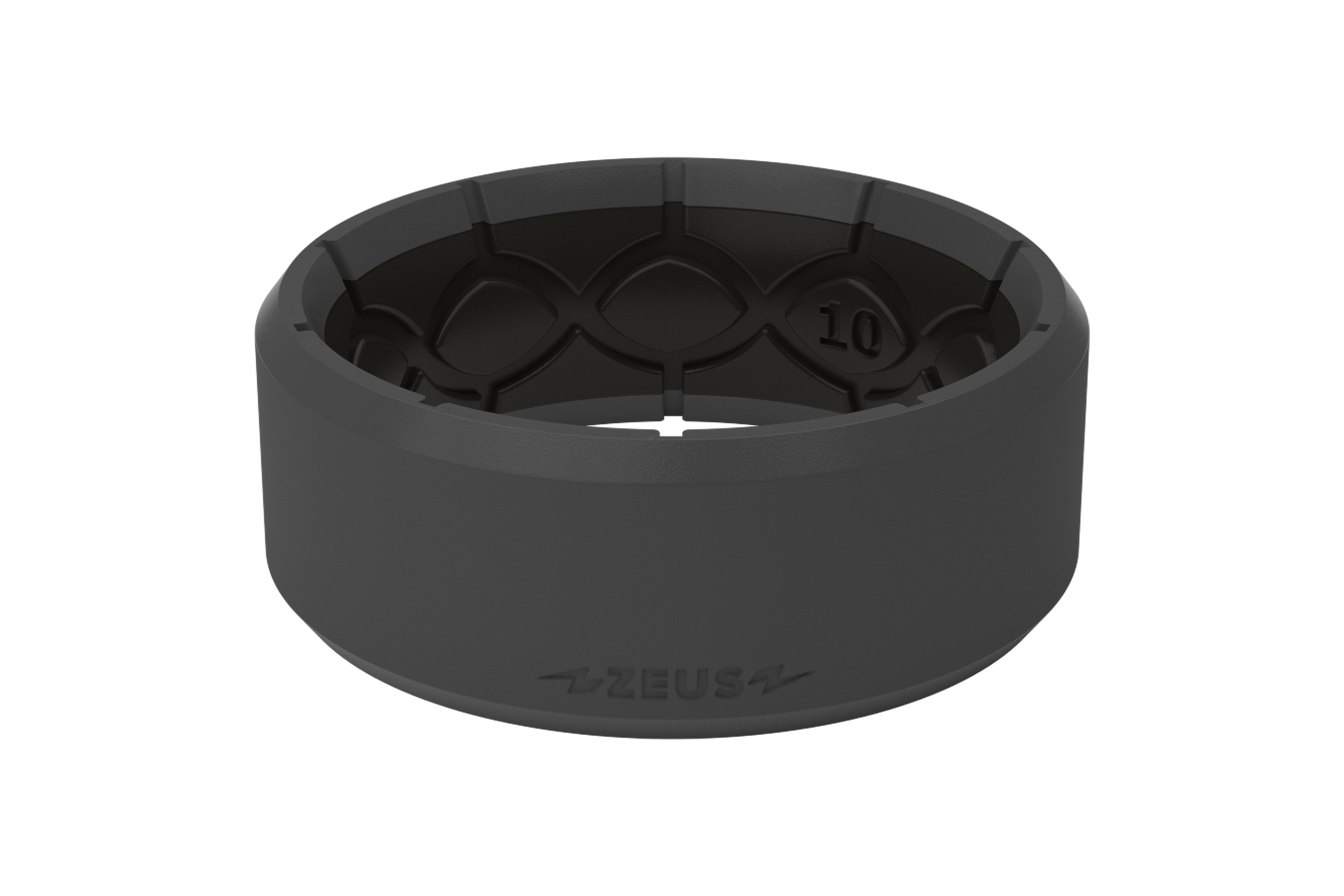 Zeus Edge Deep Stone Grey/Black  viewed on its side  viewed on its side