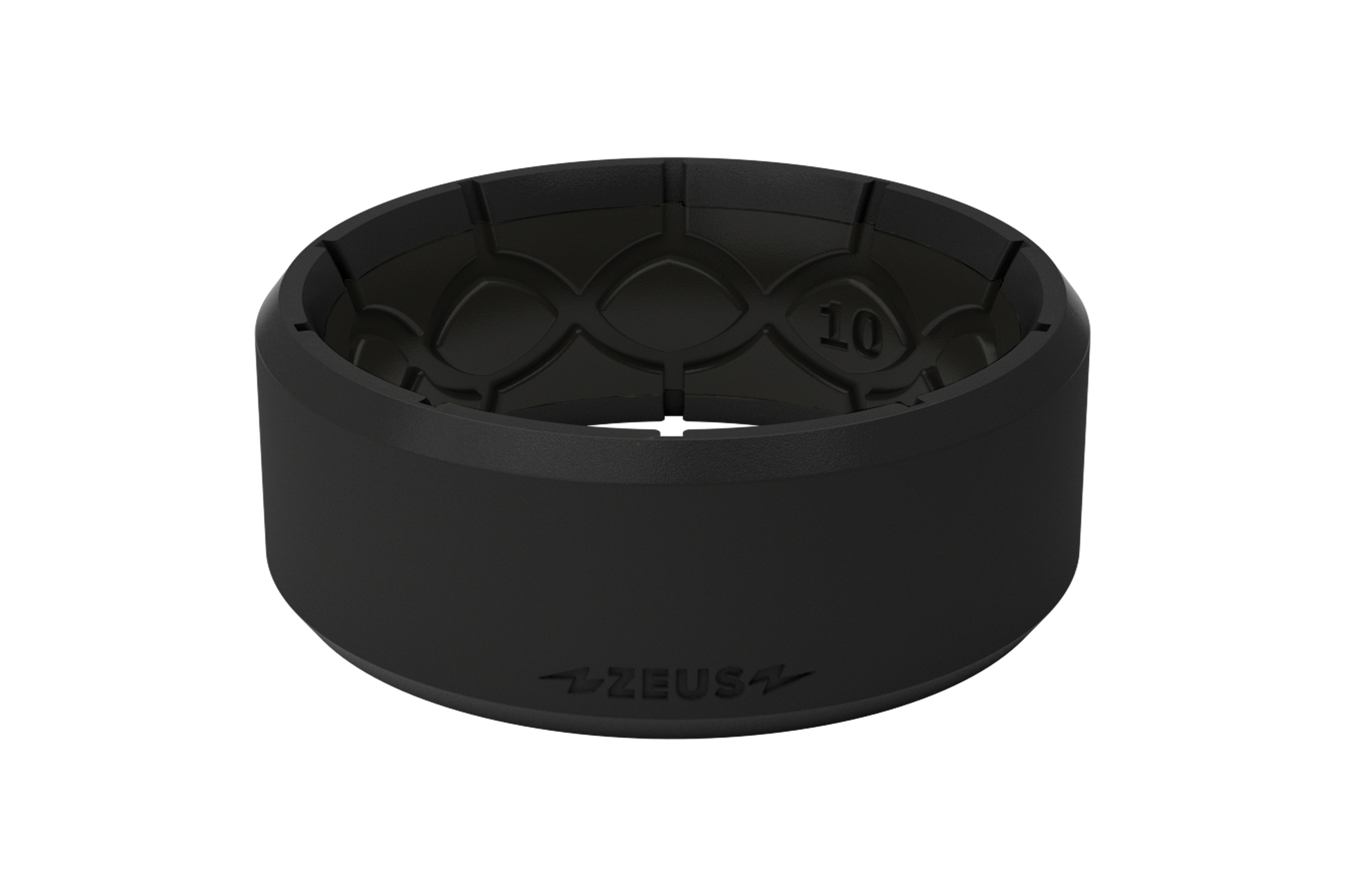 Zeus Edge Midnight Black/Black  viewed on its side  viewed on its side
