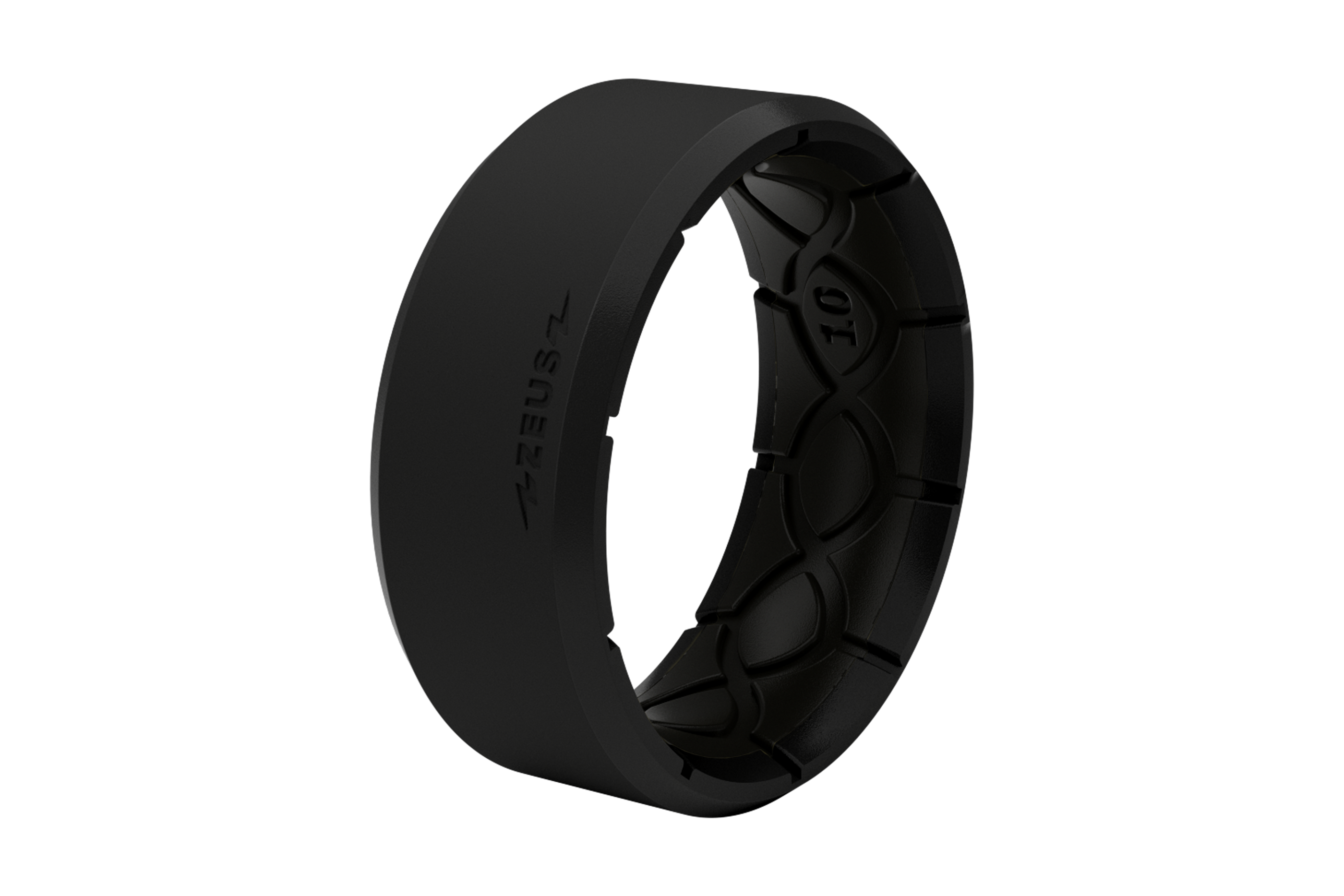 Zeus Edge Midnight Black/Black  viewed on its side  viewed on its side